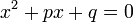 Andragradsekvation
